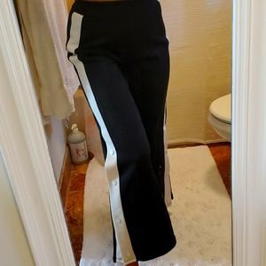 Zara flash button up flare pants